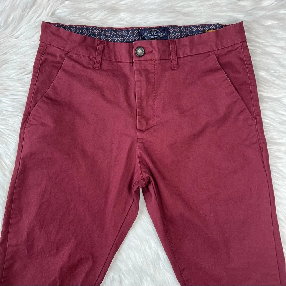 Across The Pond Skinny‎ Fit Cotton Chino Pants